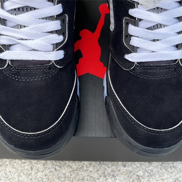 JORDAN 5 BLACK METALLICS